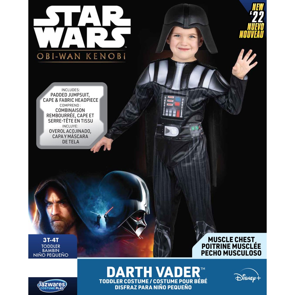 LUCASFILM - TODDLER - DARTH VADER 3-4T (1) BL